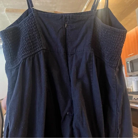 Abercrombie & Fitch Linen-Blend Midi dress - Picture 10 of 13